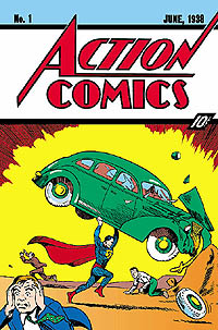 Action Comics #1 - June 1938, 10 cents.  Superman's first appearance, and definately the second most important comic book of all time, following only the first comic book ever published.